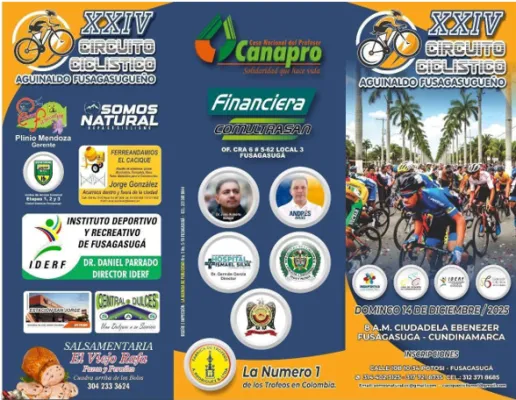 XXIV CIRCUITO CICLISTICO AGUINALDO FUSAGASUGUEÑO